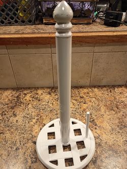 Cast Iron Paper Towel Holder