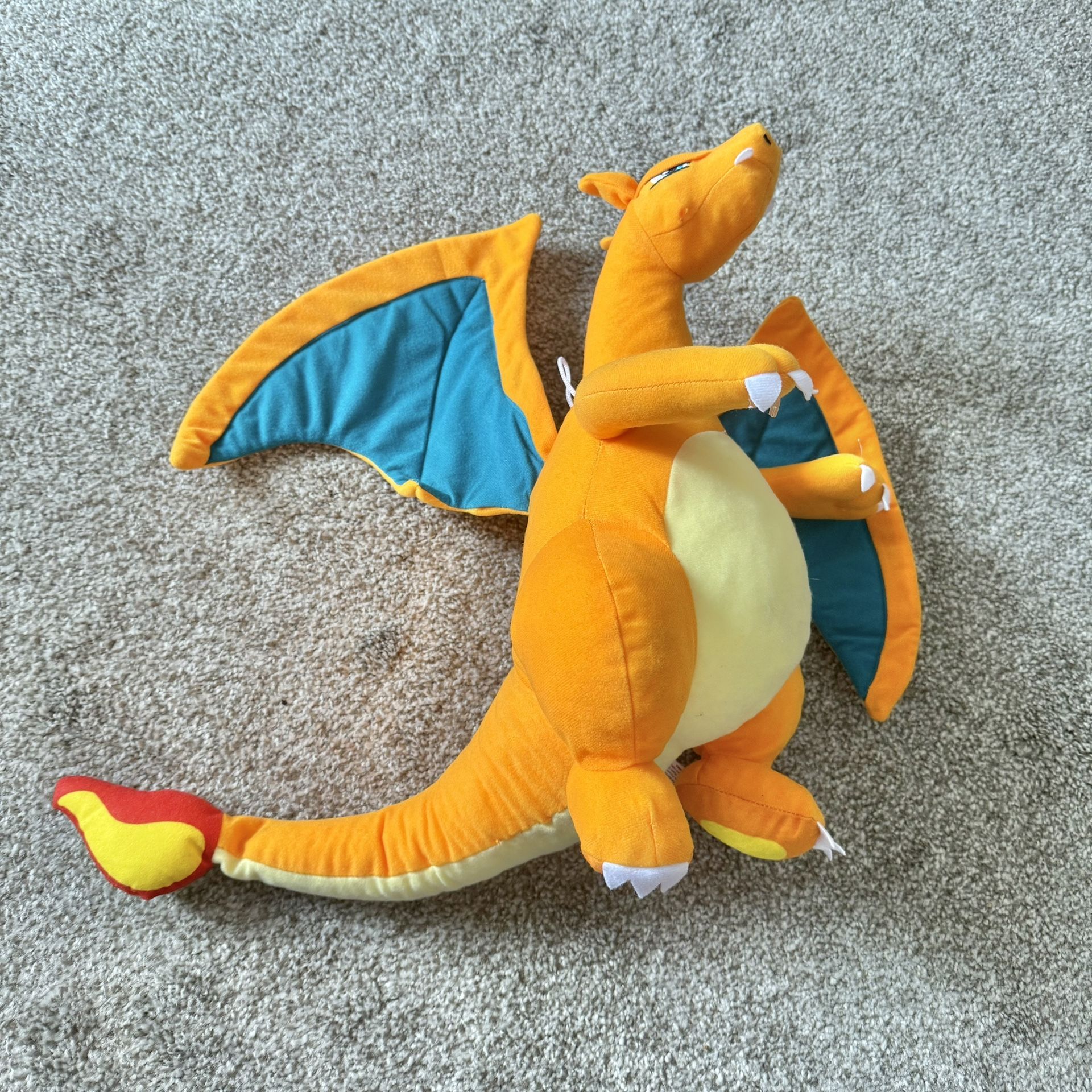 Large Pokémon Charizard Plush Toy