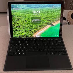 Microsoft Surface Pro 7+  Includes Black Type Cover and Microsoft Pen