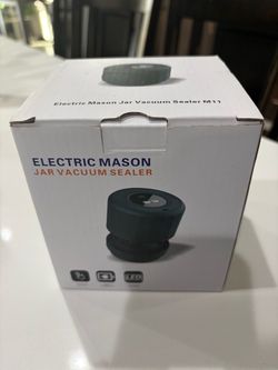 Electric Mason Jar Vacuum Sealer