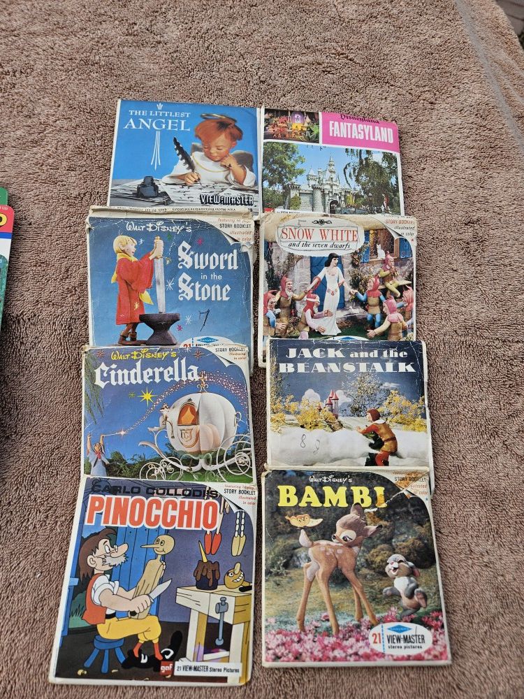 Vintage Viewmaster Discs. Each