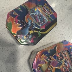 Pokemon Charizard X & Y Tins