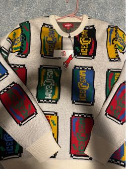 Ice cream sweater size large