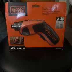 New Cordless Rechargeable Screwdriver 