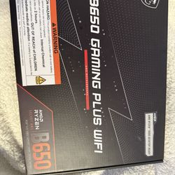 MSI B650 GAMING PLUS WIFI motherboard AMD B650 Socket AM5 ATX 