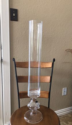 Clear vase - 29 inches NEW (still with price tag)