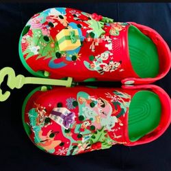  Adult-Christmas Crocs Mickey And Friends - Disney Parks 