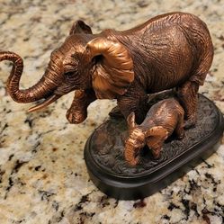 Bronze Elephant Figurine