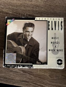 Elvis 2002 Year In The Box Calendar