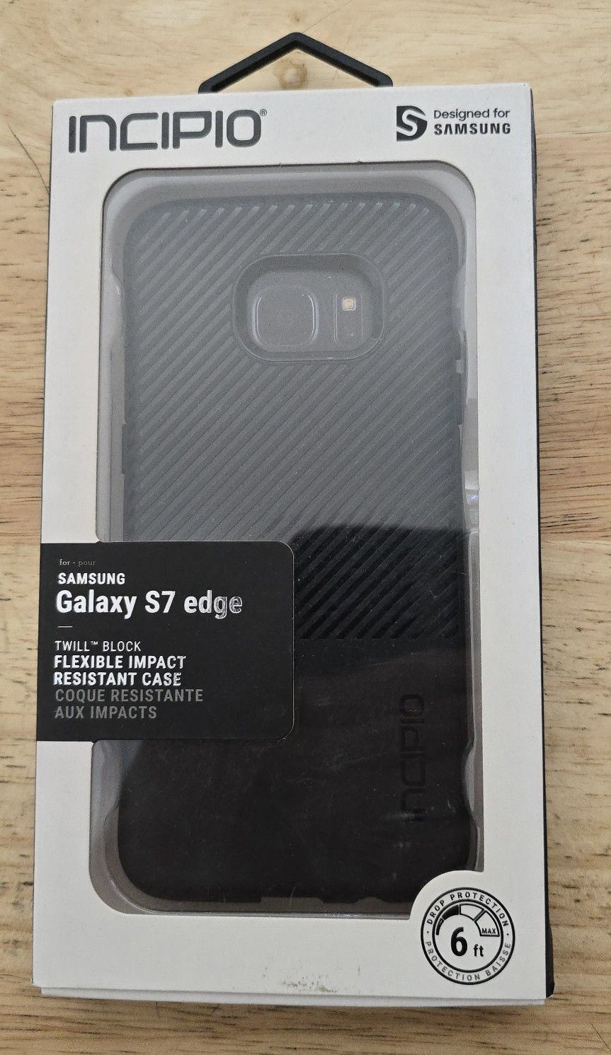 Incipio samsung Galaxy S7Edge, flexible impact resistance case