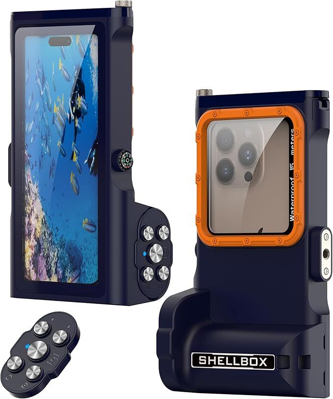 MRUOZRUI Waterproof Diving Snorkeling Phone Case