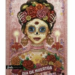 Dia De Muertos 2020 Barbie Signature Doll Brunette Mattel GNC40