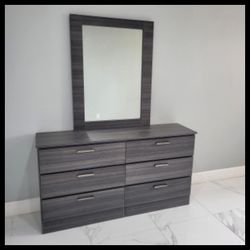 NEW DOUBLE DRESSER WITH MIRROR 🛠️ ASSEMBLED