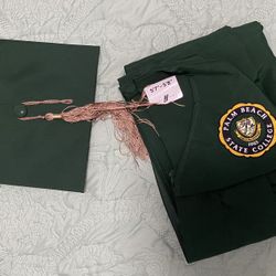 Palm Beach State Graduation Gown- New