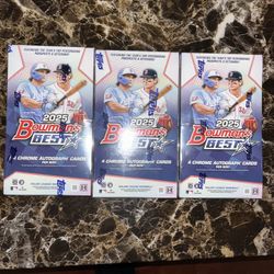 2025 Bowman’s Best Hobby Box Factory Sealed