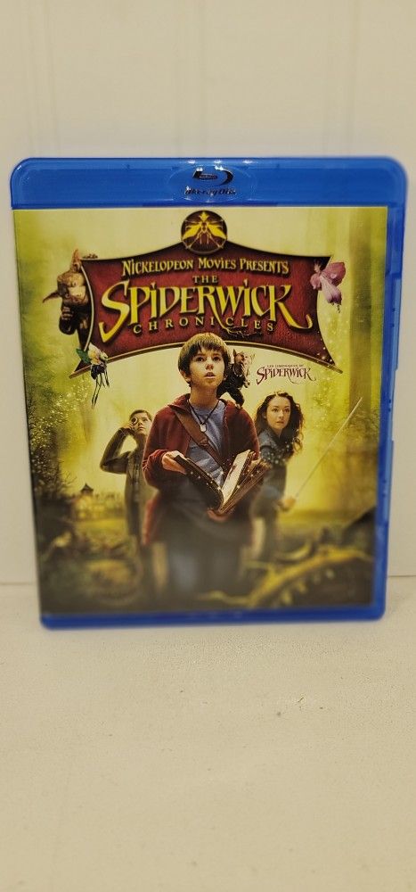 $5 BLU RAY MOVIE. THE SPIDERWICK CHRONICLES. BLU RAY ONLY. NO DIGITAL. $5 OR TRADE FOR A MOVIE TITLE I DO NOT ALREADY OWN.