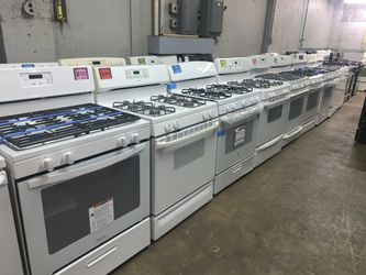 Gas ranges working perfectly with 4 months warranty starting at $199 and up