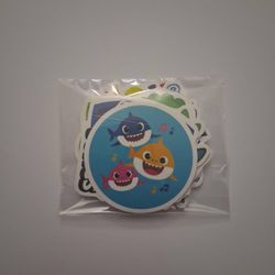 Baby Shark 30 Piece Stickers 
