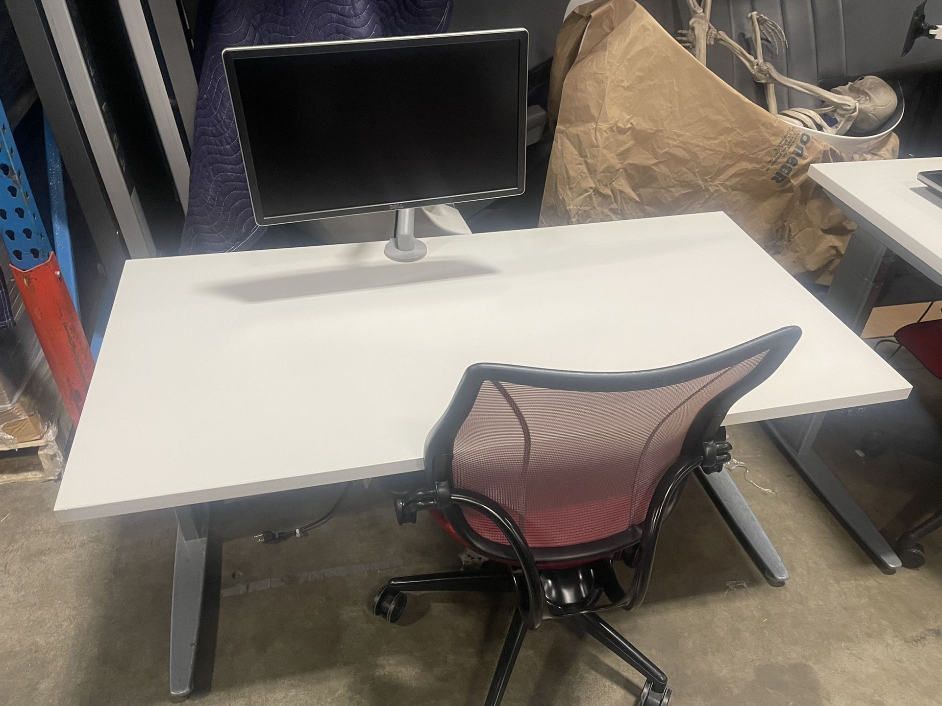 Herman Miller Single Flo Monitor Arm! Monitor Mounts! We Also Have Standing Desk And Chairs!