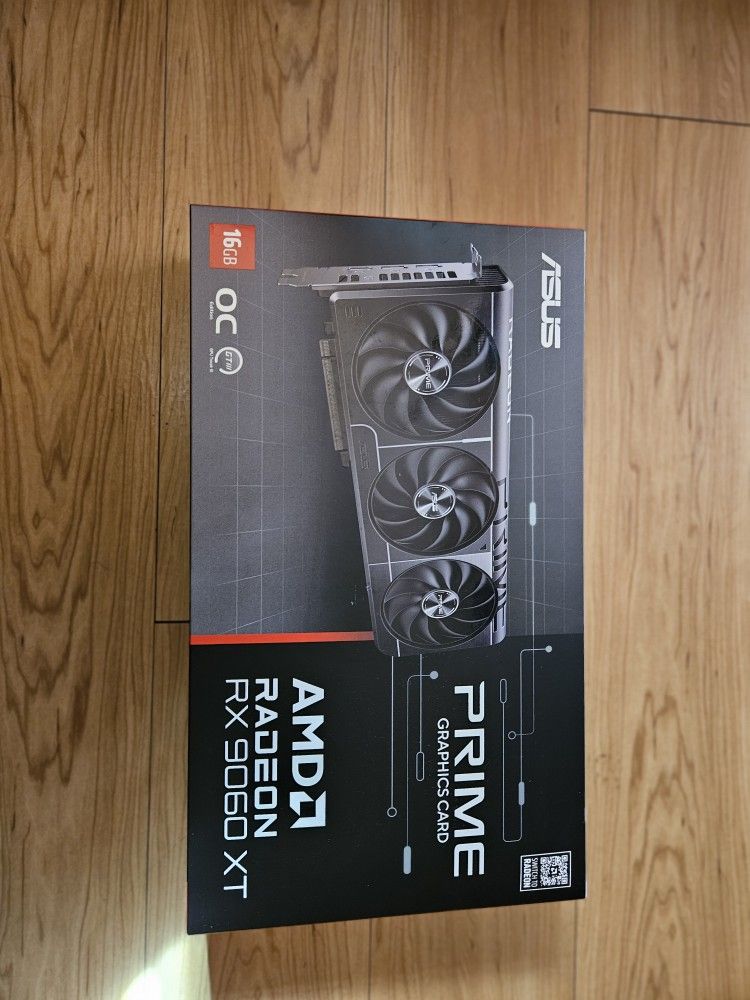 Asus AMD Radeon RX 9060 XT Prime OC 16GB GDDR6