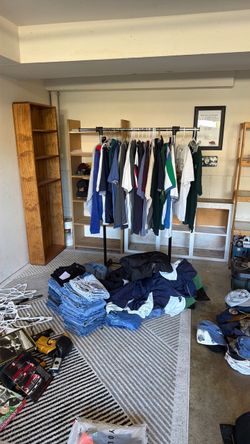 MASSIVE VINTAGE BULK LOT — 80+ PIECES — Seattle Sports, Vintage Denim, 90s Graphics