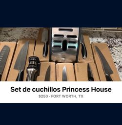 Set De Cuchillos Princess House 