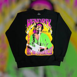 Jimmy Hendrix black medium sweatshirt NWOT