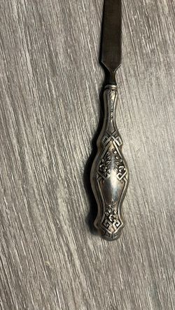 Antique Sterling Silver Handle Nail File