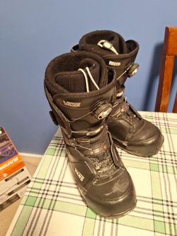 Vans double BOA Snowboard Boots Mens 10