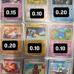 Pokemon Cards Reverse Holos 