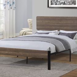 Full Size Platform Bed frame