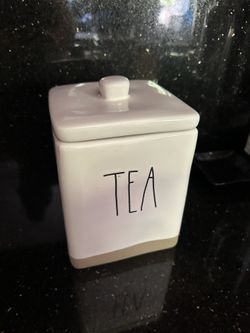 Rae Dunn Tea Canister