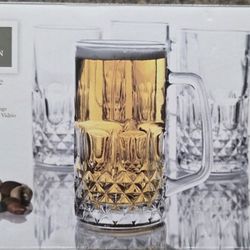 Beer Mugs (Set of 4 - New)
