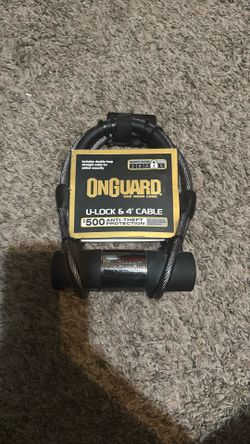 Lock With 4 Foot Cable 