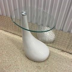 Glass Droplet Side Table