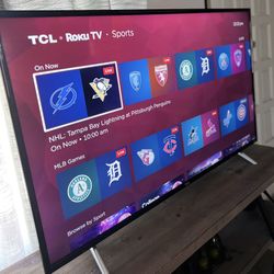 TCL 55" CLASS 4-SERIES 4K UHD HDR ROKU SMART TV - 55S405