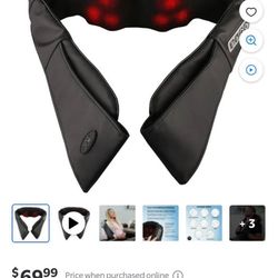 Spa Sciences knead the shawl deep tissue massager