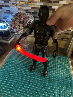 G.I. Joe Origins Ninja Strike Snake Eyes 12” action figure w/ light-up sword