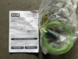 Ryobi Corded Electric String Trimmer. Gently used. Ryobi RY15124 10A 120V