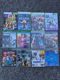 Playstation 3, Xbox 360 and One. Video Games. PS3,, XBOXONE, XBOX 360.