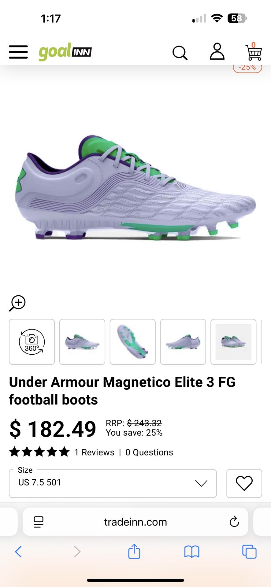 Under Armour Soccer Cleats