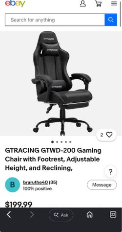 Black gaming chair