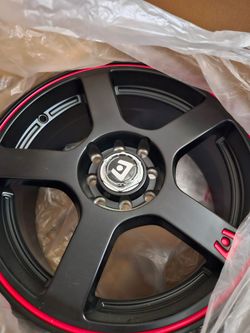 New. Two motegi racing rims. Never been used
