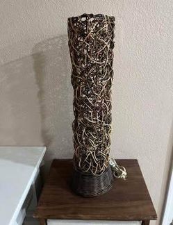 Beautiful Farmhouse/Rustic Table Lamp