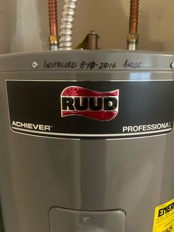 Free hot water heater