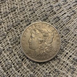 1886 O Morgan dollar