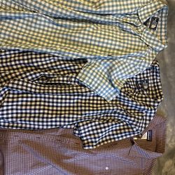 Patagonia and North Face Men’s Button Ups 