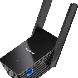 [BRAND NEW] BrosTrend AX1500 WiFi 6 Universal WiFi to Ethernet Adapter with RJ45 Gigabit Port, Dual Band WiFi Bridge for PC, Printer, Smart TV, Blu-Ra