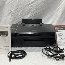 Epson Stylus NX215 All-In-One Inkjet Printer Scanner Copier USB Tested Working