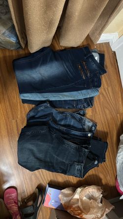 3 old navy jeans size 16 and 3 jeans size 18